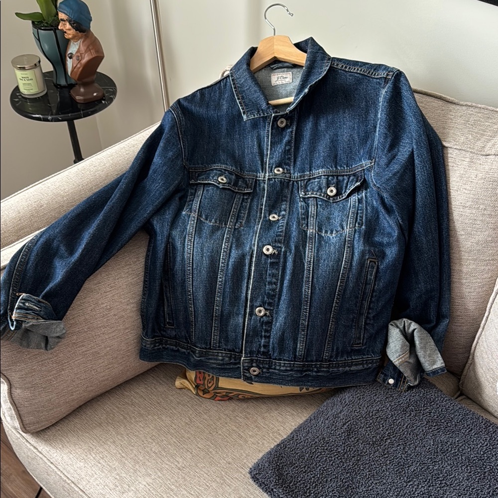 J. Crew Denim Jacket Medium in Excellent Condition